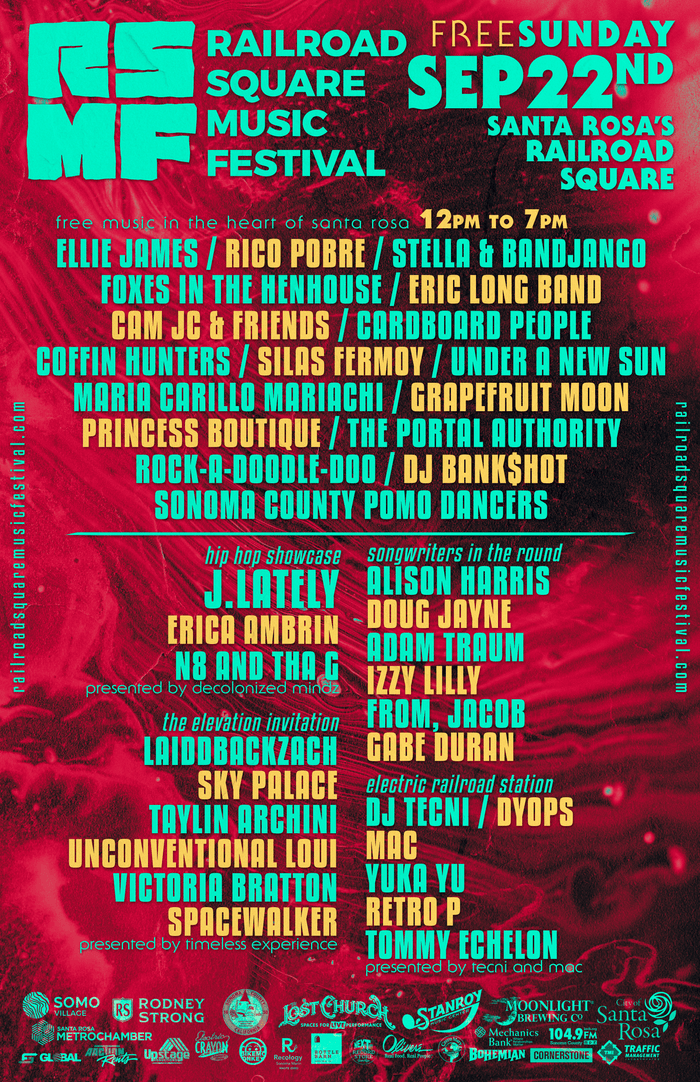 The Railroad Square Music Festival 2024